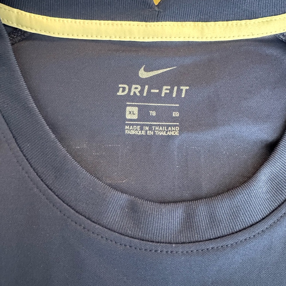 Nike Dri-FIT Navy Tee - Picture 2 of 4